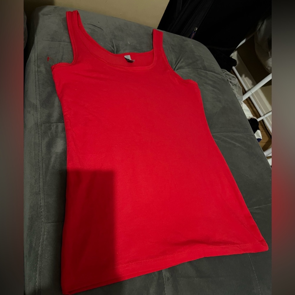 Next Vibrant Red Tank Top